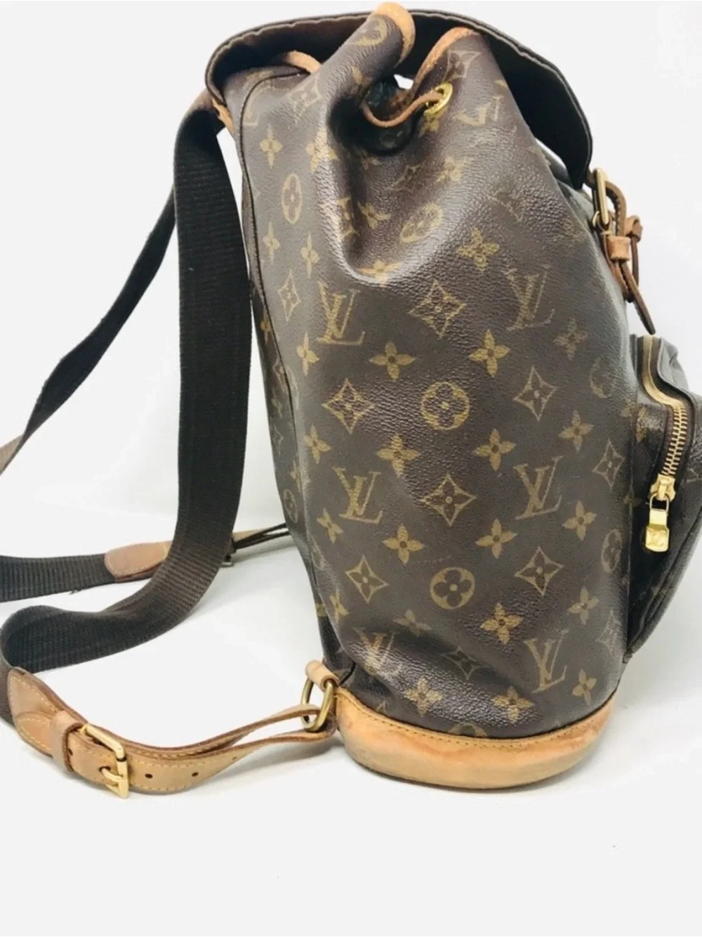 Louis Vuitton Brown Monogram Canvas Backpack